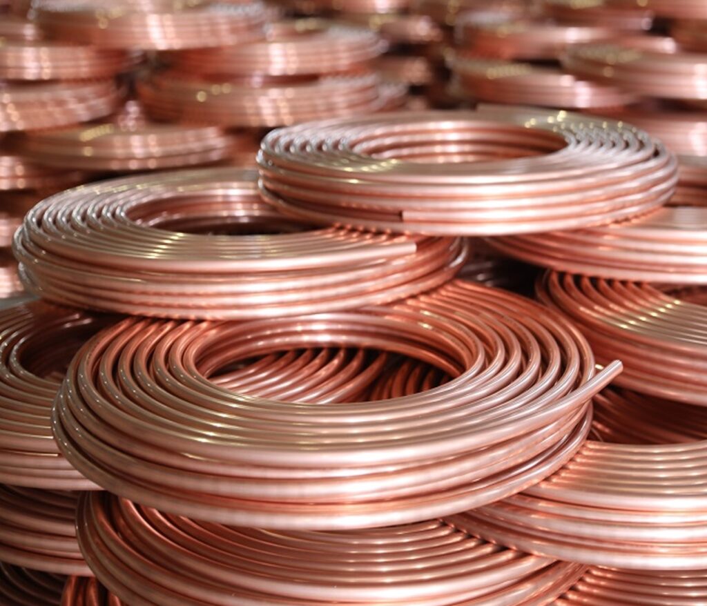 Copper and brass tubes